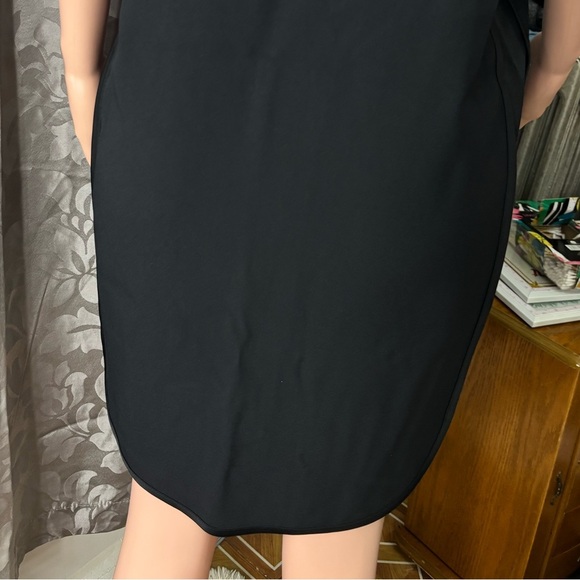 GEORGES RECH PARIS Women’s Black Zip-Front Dress - Picture 14 of 14